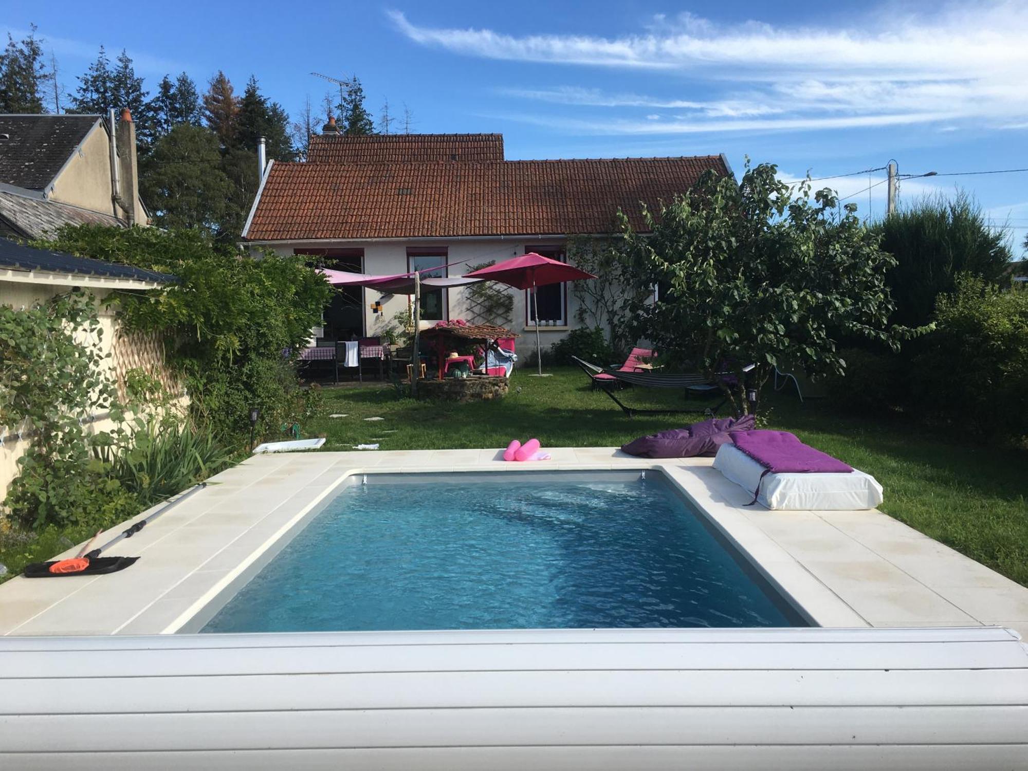 Chambre Au Jardin Tente De Charme Eguzon-Chantome Exteriör bild